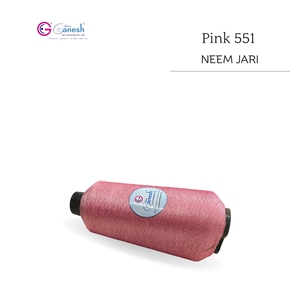 Pink Colour 180D Neem Jari Metallic Flora Jari Embroidery <b>Yarn</b> High Tenacity Lurex <b>Polyester</b> for Hand Knitting - Product Image 3