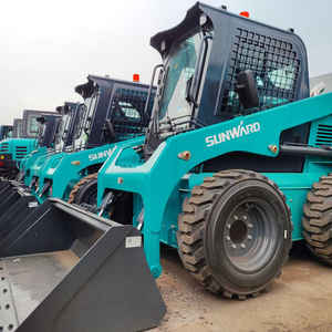 Approvisionnement d'usine Sunwardds Marque SWL/SWTL Série Mini Skid Steer Loader 750kg SWL2820 Euro5/EPA Moteur Livraison Rapide - Product Image 1