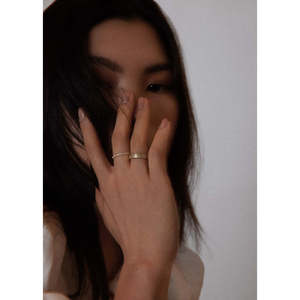 Anillo Annabelle II en Oro Sólido de 14k para Uso Diario - Product Image 2