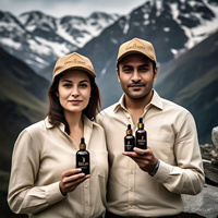 ALAM MINERALS Gouttes liquides de Shilajit pur de l'Himalaya 30 ML Supplément antioxydant pour adultes avec compte-gouttes Soutien immunitaire Énergie