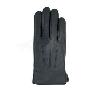 Gants tactiles en cuir durables pour hommes - Utilisation par temps froid Doublure intérieure douce Utilisation quotidienne Respirant et écologique - Product Image 4