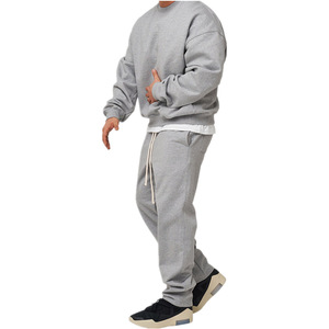 Sueurs de fabricant personnalisés unis personnalisés de haute qualité 2 pièces délavés au soleil et à l'acide survêtement t-shirts sweat t-shirt et shorts - Product Image 2