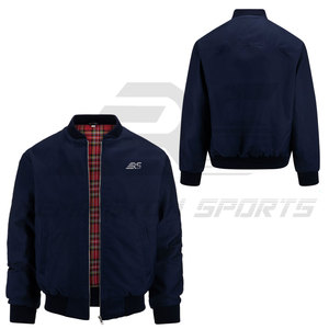 Solid Color Full Zipper Men Bomber <b>Jacket</b> High Quality Bomber <b>Jacket</b> <b>Light</b> Weight Bomber <b>Jacket</b> - Product Image 6