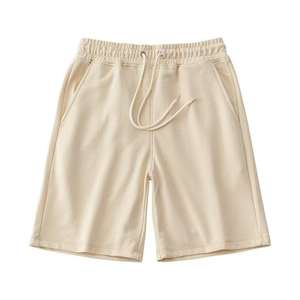 กางเกงขาสั้นลำลองผ้าซาตินคอตตอน 100% เอวยางยืด ระบายอากาศได้ดี กันยับ แห้งเร็ว มีกระเป๋า ลายเรียบ น้ำหนัก 120 กรัม ผ้าไม่ทอ - Product Image 3