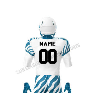 Uniforme de football américain personnalisé le plus populaire, kits d'uniformes de football américain sublimés respirants et à séchage rapide - Product Image 6