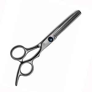 กรรไกรตัดผม440C สำหรับช่างตัดผมมืออาชีพ6.5นิ้วใบมีดคม30ซี่ฟันพร้อมด้ามเหล็ก - Product Image 1