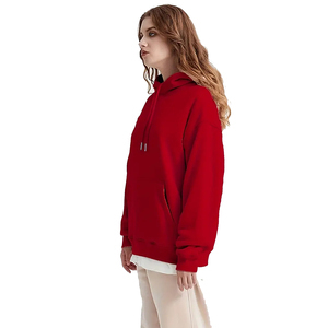 Men's Winter Streetwear Brand Logo Sweatshirt Customizable High Quality Hoodie Fleece Pullover From Pakistan - Product Image 6