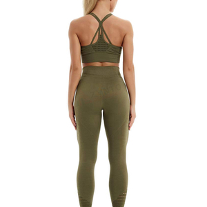 Highly Customized Women's Yoga Set With Built-in <b>Resistance</b> <b>Bands</b> Narrow Fit for Upper <b>Training</b> - Product Image 4