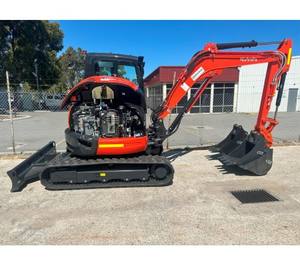 Pour excavatrice sur chenilles U55-4 (5,5T) ZERO SWING, moteur et boîte de vitesses Perkins haute efficacité avec pompe et moteur - Product Image 5