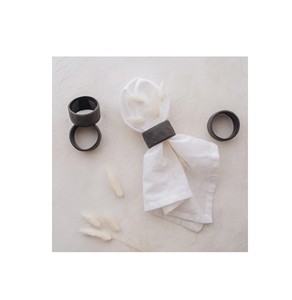 Servilletero de fruta de cuero natural, vajilla elegante y accesorios de mesa hechos a mano con una pieza de diseño de forma redonda - Product Image 6