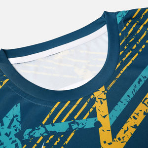 Camisetas de fútbol transpirables de sublimación profesional de talla grande para entrenamiento deportivo de equipo y ropa informal - Product Image 3