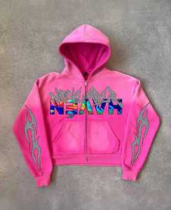 เสื้อฮู้ดผ้าฟลีซสุดชิค ปี 2025 ดีไซน์มีสไตล์ อบอุ่น ระบายอากาศได้ดี พร้อมโลโก้ด้านหน้า เหมาะสำหรับใส่เป็นเสื้อนอกในฤดูร้อน ฤดูใบไม้ผลิ และฤดูใบไม้ร่วง ดีไซน์มีซับใน ให้ความรู้สึกหวานละมุน - Product Image 3