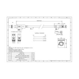 Cable de Actualización de Firmware EG4 RS232 - LL - Product Image 2