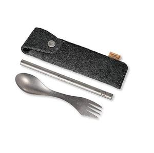 Vente en gros de pochette porte-cuillère à couverts en cuir pochette personnalisée pour la vaisselle sac cuisine occidentale porte-couteau et fourchette pour l'extérieur - Product Image 1