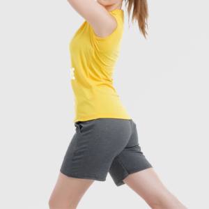 Haute qualité femmes débardeur grande taille coton/fibre de bambou séchage rapide sans manches débardeur vêtements de sport course Singlet pour les filles - Product Image 2