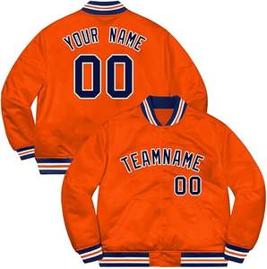 แจ็กเก็ตผู้ชายสไตล์สตรีทไซส์ใหญ่พิเศษออกแบบได้ตามที่ต้องการดีไซน์แบบทีมตัวแทนมหาวิทยาลัย - Product Image 2