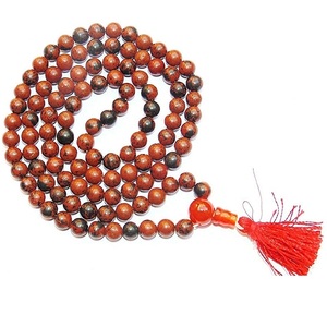 Haute qualité pierre mala acajou obsidienne perles guérison mala cristal collier perles 108 pierres précieuses naturelles cristal grossiste - Product Image 3