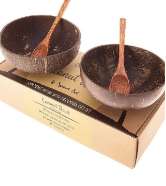 CHEAPEST Natural <b>Coconut</b> Shell Bowls From Vietnam-BEST SELLER Viet Fargimex Brand Disposable All Sizes - Product Image 2