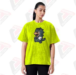 ผ้ายีนส์ผ้าลูกฟูกมีสไตล์สำหรับผู้หญิงซักแบบเป็นกรดซักแบบทันสมัยสวมใส่สบายเป็นมิตรต่อสิ่งแวดล้อมสำหรับฤดูร้อน - Product Image 3