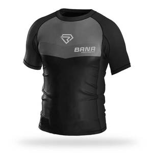 Chemise Rash Guard de haute qualité à logo personnalisé pour hommes, motif brodé décontracté et imprimé - Product Image 5