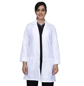 Nuevo uniforme de enfermera de manga larga, abrigo de médico de clínica Dental, abrigos de laboratorio de Color blanco ajustados transpirables - Product Image 5