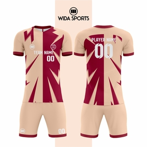 Unisex <b>Soccer</b> Uniform Quick Dry Breathable Anti-Bacterial Eco-Friendly Soft Fabric Customizable Jersey Set Wholesale Price - Product Image 2