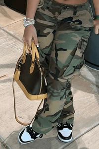 Pantalon cargo personnalisé pour femmes léger et décontracté à taille haute, meilleur matériau, étiquettes personnalisées à prix compétitif - Product Image 5