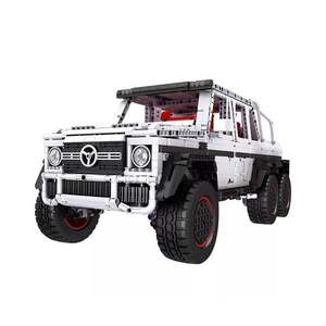 MOULD KING 13061 G700 6X6-3686 Plastic Building Block Bricks for 1:8 Scale Racing Car Children's <b>Educational</b> <b>Toy</b> Sets - Product Image 1