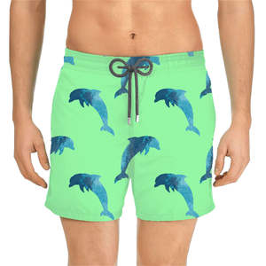 Shorts de bain pour hommes, légers, séchage rapide, pour l'été, la plage, tissu respirant, confortables, extensibles, fabrication OEM, vente en gros - Product Image 4