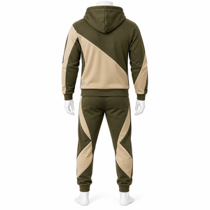 Conjunto Deportivo para Hombre, Tallas Grandes, Estilo Urbano, 100% Algodón Transpirable, con Diseño de Logotipo Personalizado - Product Image 4