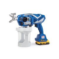 Airless Paint Sprayer Kit with <b>Battery</b> Handheld Spray <b>Gun</b> Compact Professional Use - Product Image 2