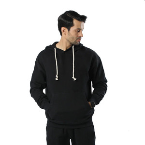 Ensemble survêtement d'hiver pour homme, couleur personnalisée, polaire épaisse, de haute qualité, écologique, sweat-shirt à capuche et pantalon, Wish Tell - Product Image 4