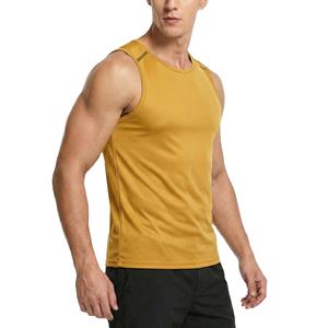 Débardeurs pour hommes toutes saisons, personnalisables avec votre propre logo, en polyester et élasthanne doux, pour la gym, l'entraînement et le sport, vente en gros à bas prix - Product Image 1