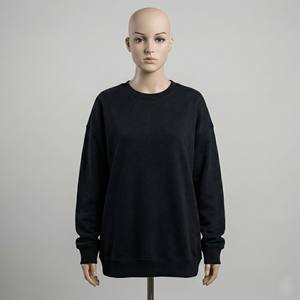 เสื้อสเวตเชิ้ตโอเวอร์ไซส์สไตล์ Y2K ไซเบอร์พังก์ ทรงหลวม ไหล่ตก ผ้าฝ้าย 100% แฟชั่นสตรีทสำหรับฤดูหนาว - Product Image 2