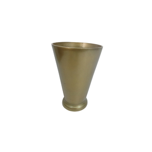 Florero de metal para decoración del hogar, maceta chapada en latón para boda y Decoración de mesa hecha a mano a granel - Product Image 1