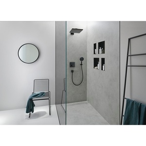 Hansgrohe HG <b>Hose</b> Connector FIXFIT SQUARE with Backflow Preventer Matte Black - Product Image 5