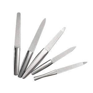 8.8-11.4CM # kw04s en acier inoxydable manucure personnelle lime à ongles lime à ongles en métal - Product Image 6