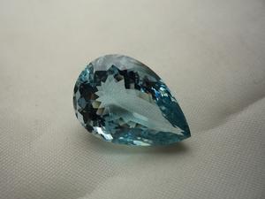 Poire à facettes coupe meilleure qualité aigue-marine en vrac véritable taille calibrée pierre précieuse meilleur pour les bagues et la fabrication de bijoux utilisation vente en vrac - Product Image 3