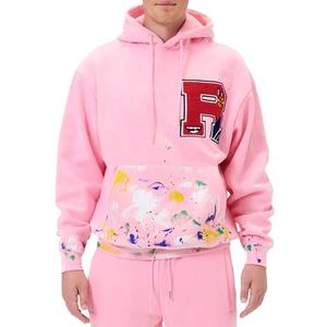 Sudaderas con Capucha Bordadas en Chenilla para Hombre, Nuevas, a la Moda, Económicas, 100% Algodón, Invierno, Súper Calidad, Logotipo/Colores Personalizados - Product Image 1