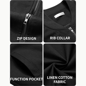 Blouson aviateur pour homme, design personnalisé 2025, tissu satiné de haute qualité, respirant, col montant, hiver, style urbain, taille 4XL - Product Image 6