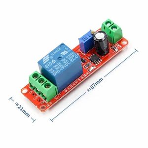Controlador de Motor NE555, Módulo de Relé de Retardo de Tiempo de 5V, Ajustable de 0 a 10 Segundos - Product Image 4
