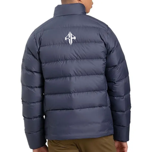 Chaqueta de invierno con logotipo personalizado de nueva facción, chaqueta acolchada con cremallera estampada transpirable de poliéster 100% de ATLANTIC - Product Image 6