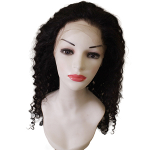 Découvrez un style impeccable avec notre perruque naturelle ondulée, une perruque frontale en cheveux humains 100% offrant une texture douce et une apparence naturelle - Product Image 4