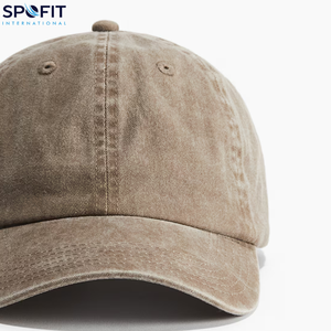 Nouvelle arrivée, casquette de baseball unisexe de haute qualité, logo brodé personnalisé OEM, 6 panneaux, couleur unie, taille ajustable, vente en gros - Product Image 3