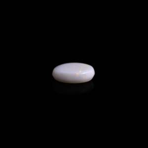 Opale 13,39 carats, taille ovale polie, pierre précieuse naturelle, qualité supérieure, taille personnalisable, couleur blanche - Product Image 3