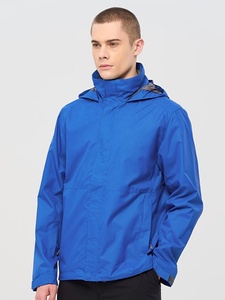 2026 Best Quality <b>Lightweight</b> Men's Rain <b>Jacket</b> Custom Logo Hooded Windbreaker with Zipper Closure Zipper Closure Casual Wear - Product Image 1