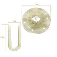 Kit de piezas de repuesto W10528947 para lavadoras eléctricas domésticas: Cubo de plástico con fuente de alimentación eléctrica - Product Image 2