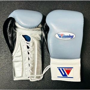 Gants de boxe professionnels de haute qualité en cuir véritable imperméables à séchage rapide respirants à lacets personnalisables pour adultes MMA - Product Image 5
