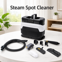 Nettoyeur vapeur vertical électrique sans sac pour tapis, détachant vapeur 100°C et eau chaude 60°C, pour usage domestique multi-surfaces, nettoyage de la saleté, de la graisse et des acariens