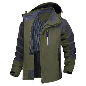 Chaqueta Cortavientos de Nailon Personalizada con Cremallera, Impermeable, Ligera, para Hombre, para Correr al Aire Libre, Chaqueta Deportiva con Capucha de Nailon - Product Image 6